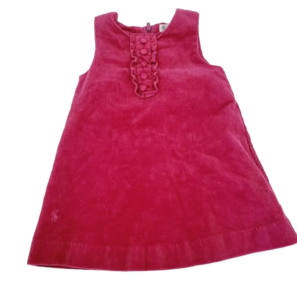 Ralph Lauren 9M pink corduroy jumper